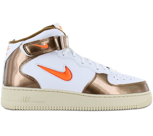 Nike Air Force 1 Mid QS - Herren Schuhe Leder DH5623-100 Sneaker