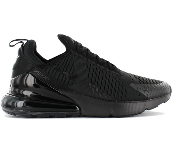 Nike Air Max 270 - Triple Black - Herren Sneakers Schuhe Schwarz AH8050-005