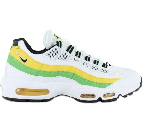 Nike Air Max 95 Essential - Lemon Lime - Herren Schuhe Weiß DQ3429-100 Sneaker