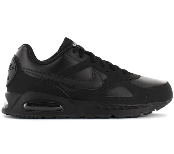 Nike Air Max IVO Leather - Herren Sneakers Schuhe Leder Schwarz 580520-002