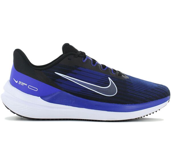 Nike Air Winflo 9 - Herren Laufschuhe Schwarz-Blau DD6203-004