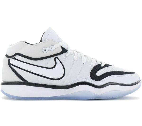 NIKE AIR ZOOM G.T. HUSTLE 2 - Herren Sneakers Basketball Schuhe Weiß DJ9405-102