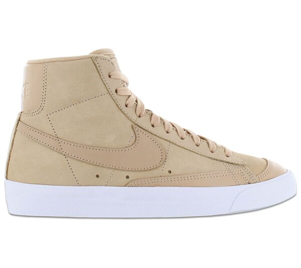 Nike Blazer Mid Premium (W) - Damen Schuhe Leder Beige DQ7572-200 Sneaker
