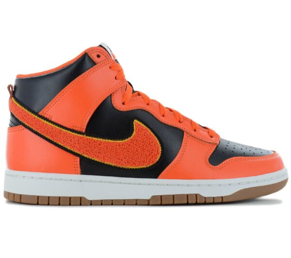 Nike Dunk High University - Chenille Swoosh - Herren Sneakers Schuhe Leder DR8805-002