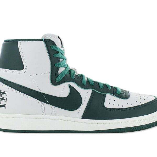 Nike Terminator High - Herren Sneakers Schuhe Leder Weiß-Grün FD0650-100