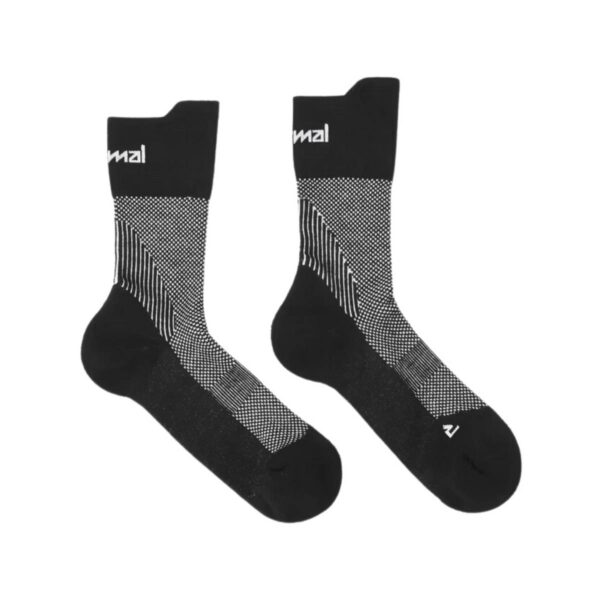 NNormale Rennsocken Schwarz Weiß