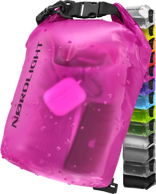 Nordlight Dry Bag Pink 10L - Ultimativer Schutz Kleidung