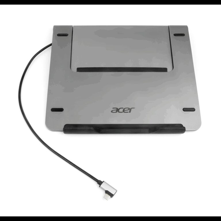 Notebook-Ständer mit integrierter 5-in-1 Docking Station