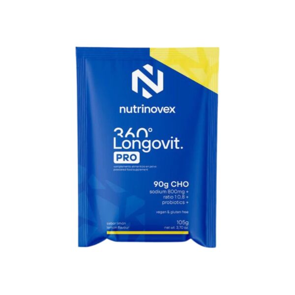 Nutrinovex Longovit 360 Drink Pro Zitronen-Energy-Drink-Einheit Ernährung