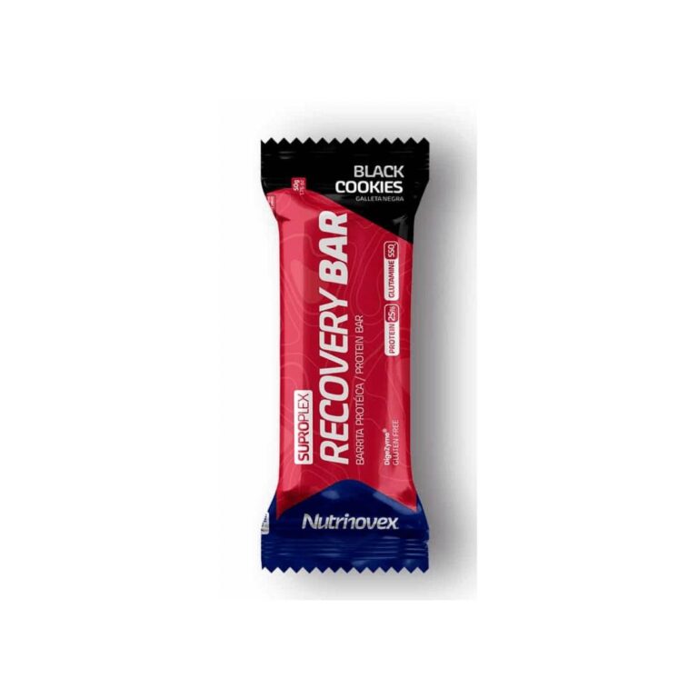 Nutrinovex Suproplex Recovery Riegel Black Cookie Energieriegel 50G Ernährung