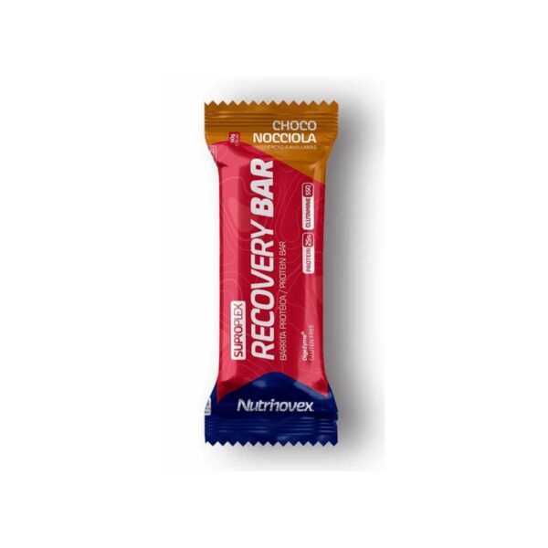 Nutrinovex Suproplex Recovery Riegel Schokolade Haselnuss Energieriegel 50G Ernährung