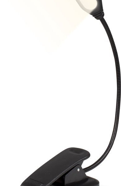 Nuvance Leselicht - 2V - 32 x 4.60 x 4.60cm - Schwarz Wohnen & Kochen