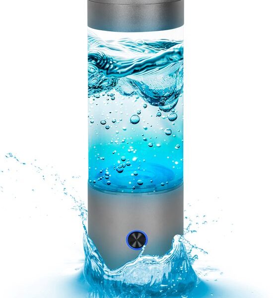 Nuvance - Wasserstoffgenerator - Wasserstoffwasserflasche - H2 Hydro Water - 5000 PBB - Wasserfilter - inkl. nasaler Sauerstoffkanüle - Wasserflasche - Wasserstoffgenerator Schön & Gesund