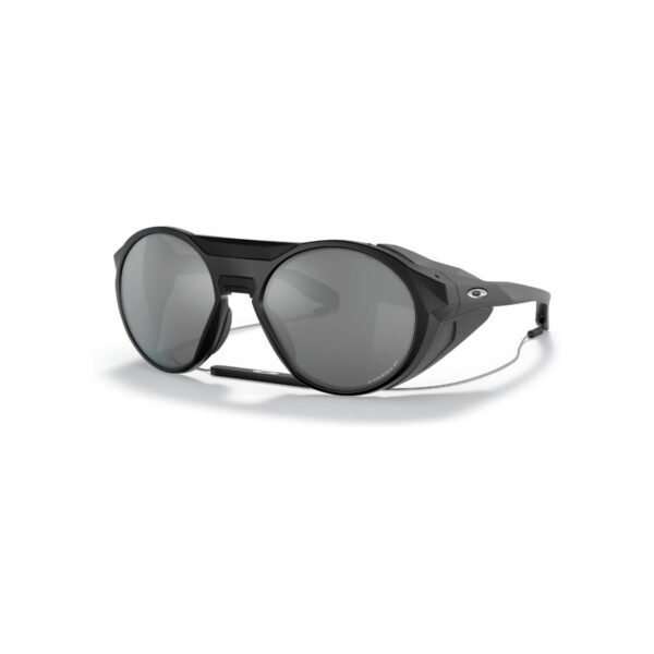 Oakley Clifden Mattschwarze Sonnenbrille Schwarz Polarisierte Gläser Fahrradbrillen