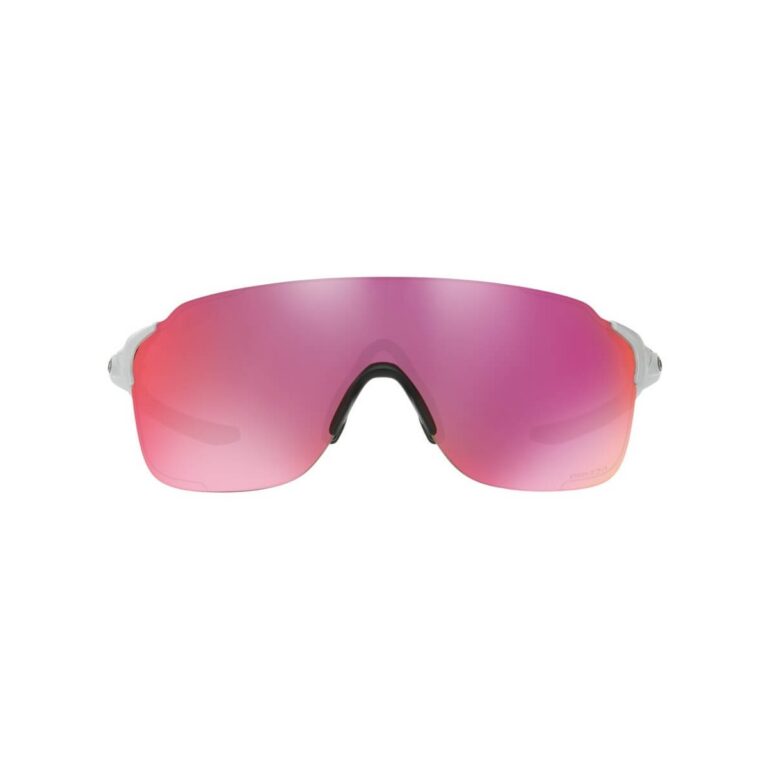 Oakley Evzero Stride Prizm Road Sonnenbrille Silber Fahrradbrillen