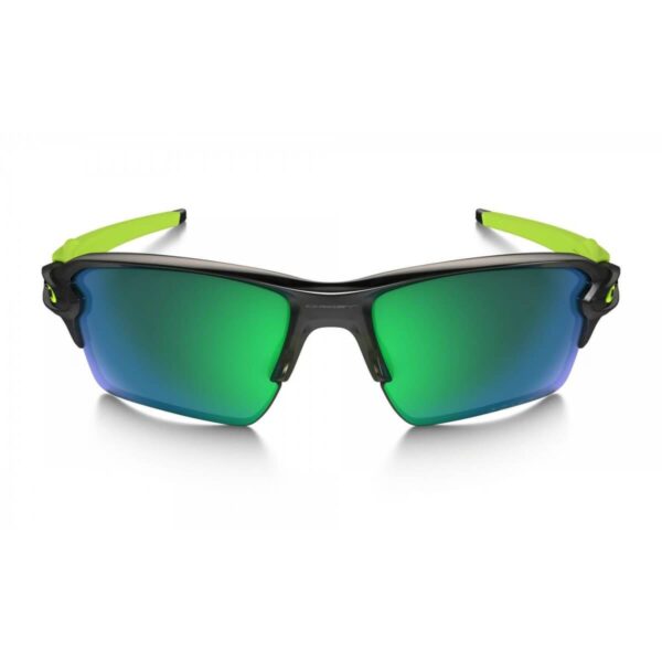 Oakley Flak 2.0 XL Black Ink Jade Iridium Polarisierte Laufbrille Fahrradbrillen