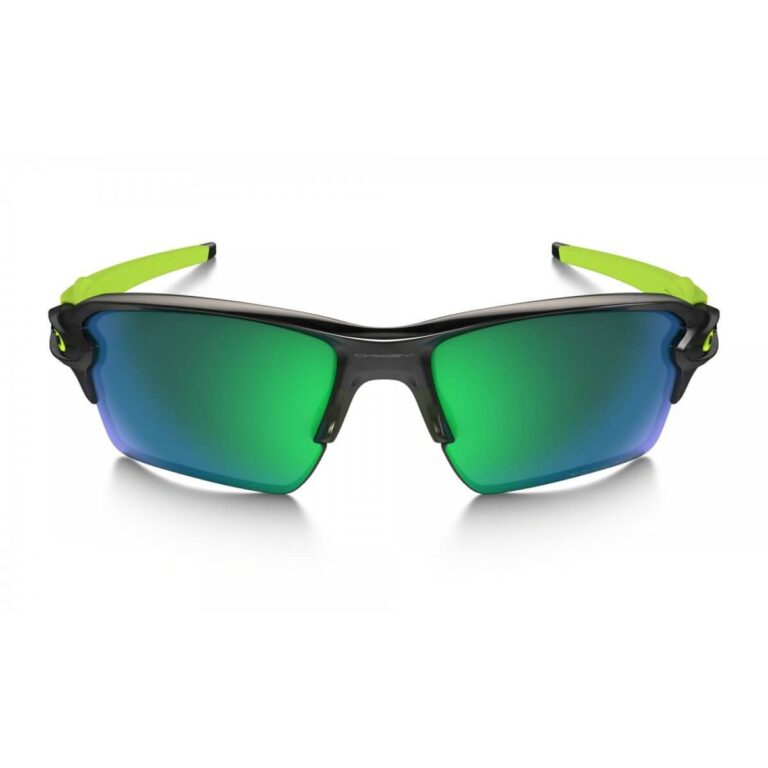 Oakley Flak 2.0 XL Black Ink Jade Iridium Polarisierte Laufbrille Fahrradbrillen