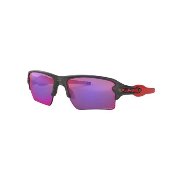 Oakley Flak 2.0 XL mattgrau rauchige Prizm Road Brille Fahrradbrillen