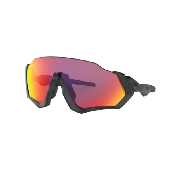 Oakley Fliegerjacke Brille schwarz Prizm Road Fahrradbrillen