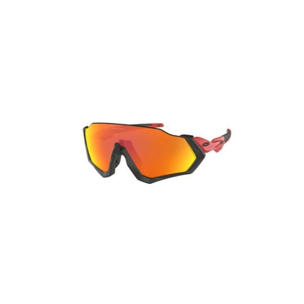 Oakley Fliegerjacke Prizm Ruby Polarisierte schwarze Sonnenbrille Fahrradbrillen