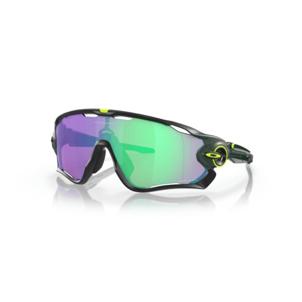 Oakley Jawbreaker Brille Mattgrün Linsen Prizm Road Jade Fahrradbrillen