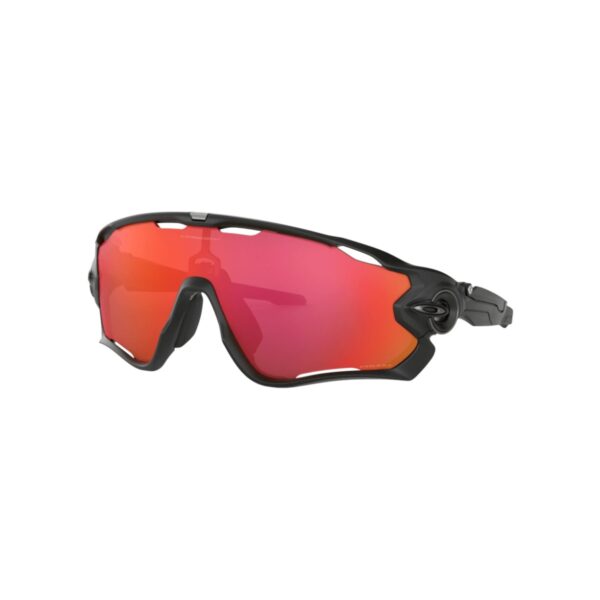 Oakley Jawbreaker Matte Black Goggles - Prizm Trail Torch Lenses Fahrradbrillen