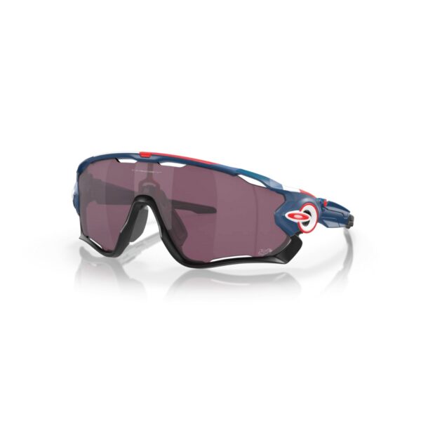 Oakley Jawbreaker Tour de France Collection Brille Blau Linsen Prizm Road Black Fahrradbrillen