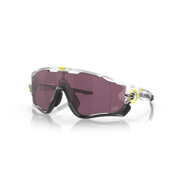 Oakley Jawbreaker Tour de France Collection Brille Transparent Linsen Prizm Road Black Fahrradbrillen
