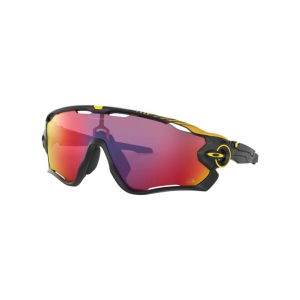 Oakley Jawbreaker Tour de France Kollektion Mattschwarze Prizm Road Sonnenbrille Fahrradbrillen