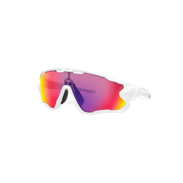 Oakley Jawbreaker Weiß Brille Linsen Prizm Road Fahrradbrillen