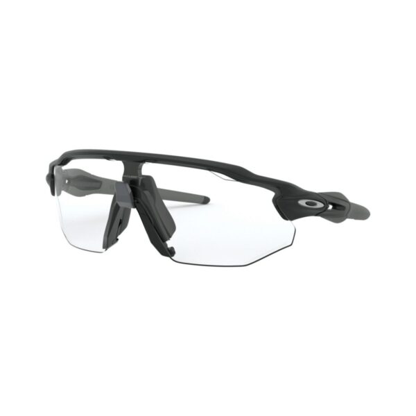 Oakley Radar Ev Advancer Fahrradbrille Mattschwarz Photochrom Schwarz Iridium Fahrradbrillen