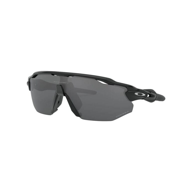 Oakley Radar Ev Advancer Glänzende schwarze Prizm Schwarz polarisierte Fahrradbrille Fahrradbrillen