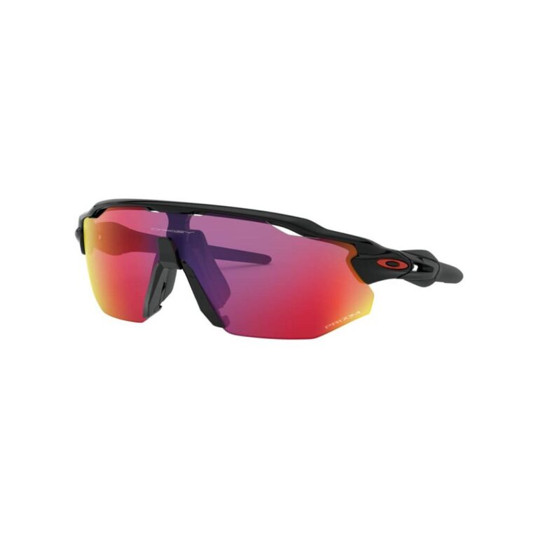Oakley Radar Ev Advancer Polierte schwarze Prizm Road Cycling Brille Fahrradbrillen