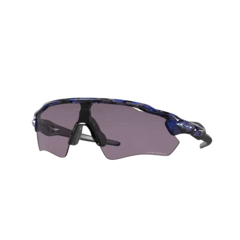 Oakley Radar EV Path Shift Spin Goggles Schwarz Blau Prizm Grau Fahrradbrillen