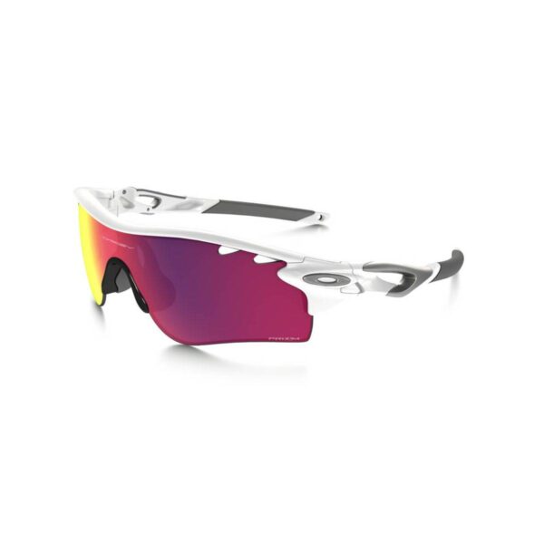 Oakley Radarlock Path polierte weiße Prizm Brille Fahrradbrillen