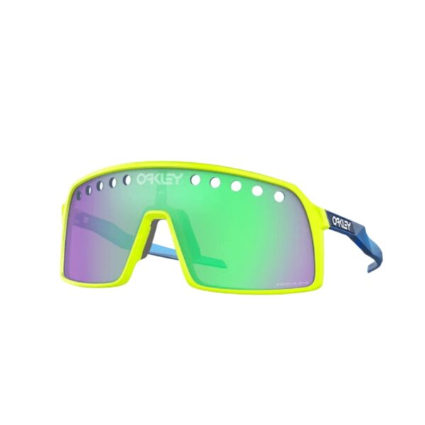 Oakley Sutro Gelb Matt Prizm Jade Iridium Sonnenbrille Fahrradbrillen