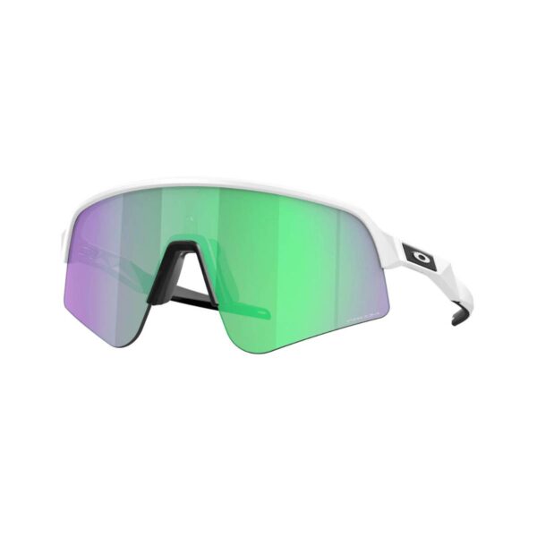 Oakley Sutro Lite Sweep Brille weiß mit Prizm Gläser Fahrradbrillen