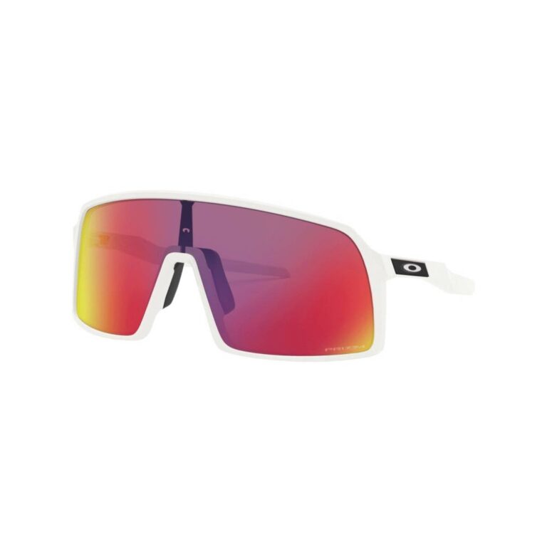 Oakley Sutro Mattweiß Prizm Road Sonnenbrille Fahrradbrillen