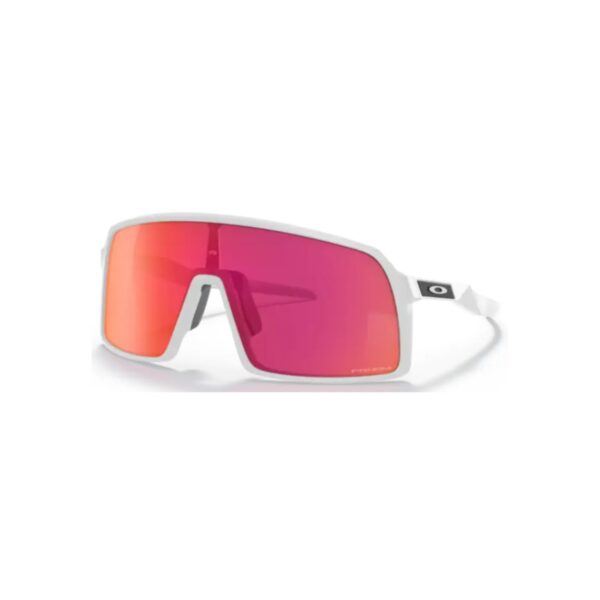 Oakley Sutro Weiß Rosa Brille Laufbrillen