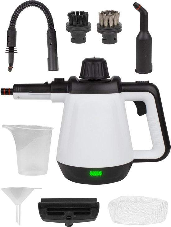 Ølven Handdampfreiniger - 5 in 1 - Dampfreiniger - Fleckenreiniger - Teppichreiniger - 450ML - 1200W Wohnen & Kochen