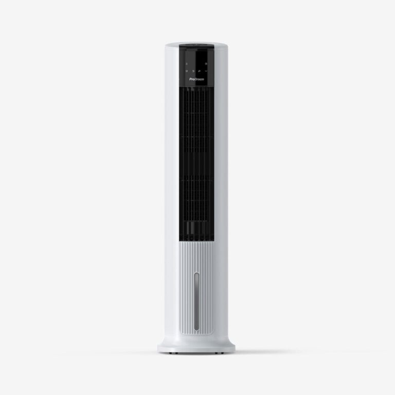 Omniair 7L Mobiler Verdunstungsluftkühler – Turmventilator mit integrierter Luftbefeuchter-Funktion