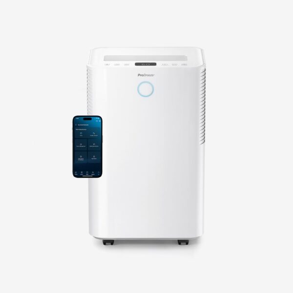 Omnidry 20L Stille Entfeuchtung mit Wäschemodus und Smart App Control Luftbehandlung
