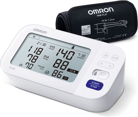 Omron Blutdruckmessgerät - M6 Comfort Vertaald