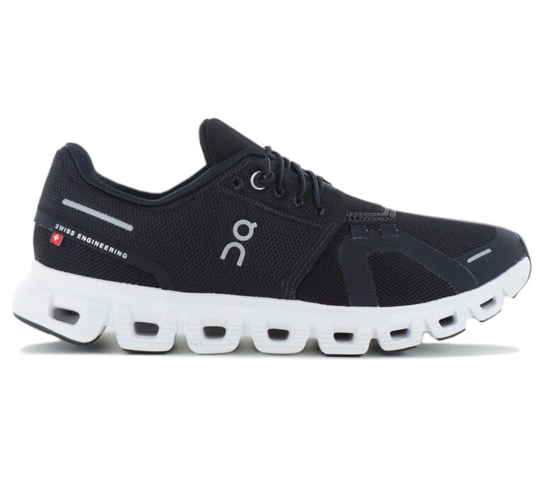 ON Running Cloud 6 - Damen Sneakers Schuhe Black-White 3WF10060299 5