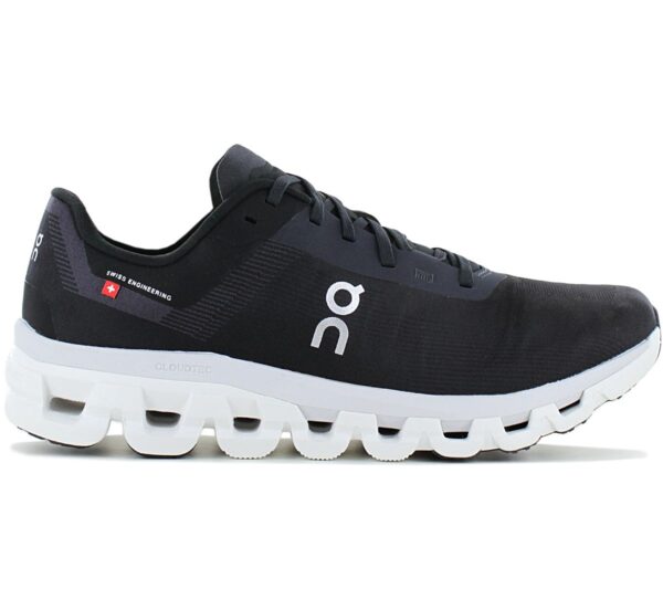 ON Running Cloudflow 4 - Herren Sneakers Cloud Laufschuhe Black-White 3MD30100299