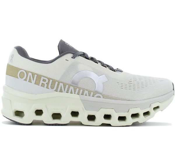 ON Running Cloudmonster 2 - Herren Sneakers Cloud Laufschuhe Cream-Ice 3ME10122569