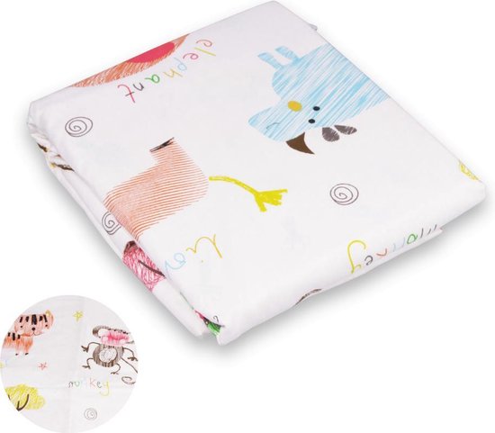 Otazy® Bettbezug für Kinder - Speziell für Verdunkelungsdecken - 140x200cm - Inklusive 1 Kopfkissenbezug - 100% Baumwolle - Tiere Wohnen & Kochen