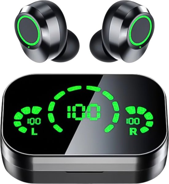 Otiume - Völlig drahtlose Ohrhörer - HiFi-Extra-Bass-Sound - Touch-Bedienung - Drahtlose Ohrhörer - Schweiß- und regenfest - Sport-Ohrhörer - Bluetooth Elektronik