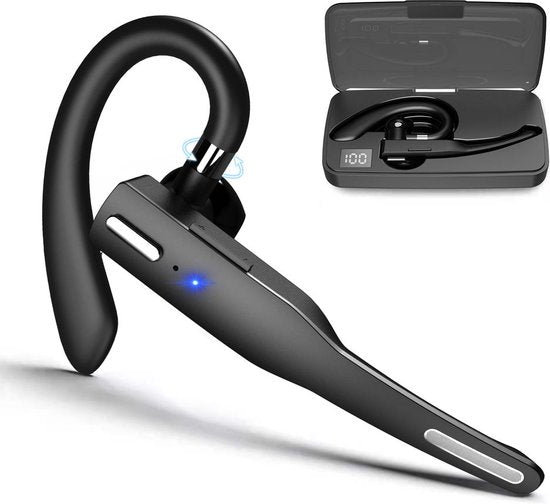 Otiume Wireless Headset mit Mikrofon - Geräuschunterdrückung - Freisprecheinrichtung - Funktioniert als Bluetooth Headset für jedes Gerät Elektronik