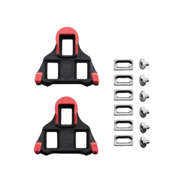 Paar Shimano SPD-SL SM-SH10 Rot ohne Schwimmer Pedale